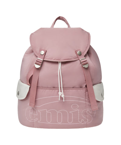 EMIS OUT LINE LOGO BACKPACK-PINK