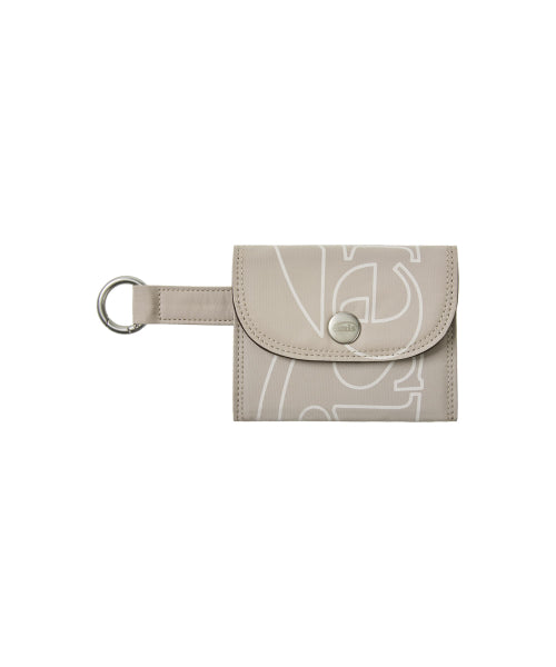 EMIS EMIS OUT LINE LOGO CARD HOLDER - BEIGE