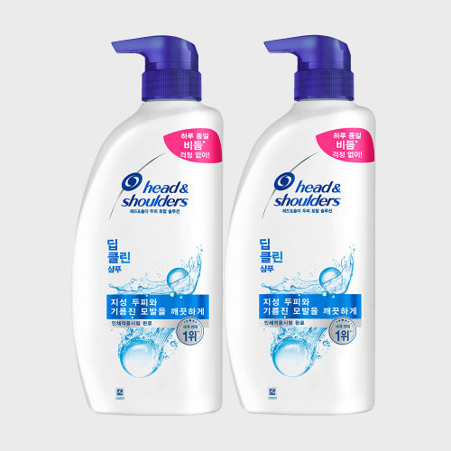 HEAD&SHOULDER Deep Clean Shampoo 850ml x 2