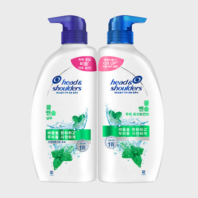 HEAD&SHOULDER Cool Menthol Shampoo + Treatment 850ml