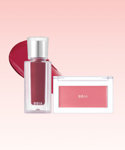 BBIA Lip Tint Set (12 colors) + Downie Cheek (Optional)