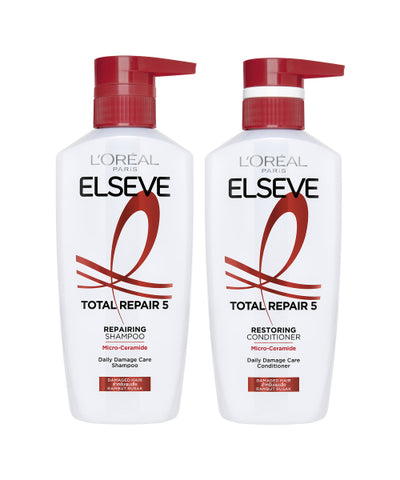 L'Oreal Paris Total Repair Shampoo + Conditioner Set