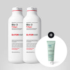 DR.FORHAIR [Fresh Shampoo 70ml] Reduce hair loss, improve root volume, Polygen Bio3 Shampoo 500mlX2