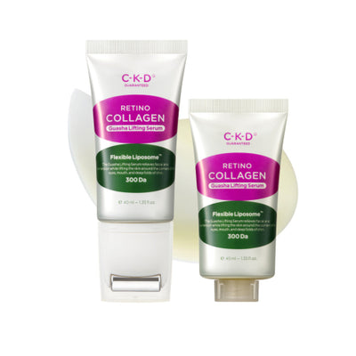 Retino Collagen Low Molecular 300 Gua Sha Lifting Serum 40ml + Refill 40ml