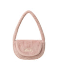 EMIS EMIS FUR HALF MOON FLAP BAG