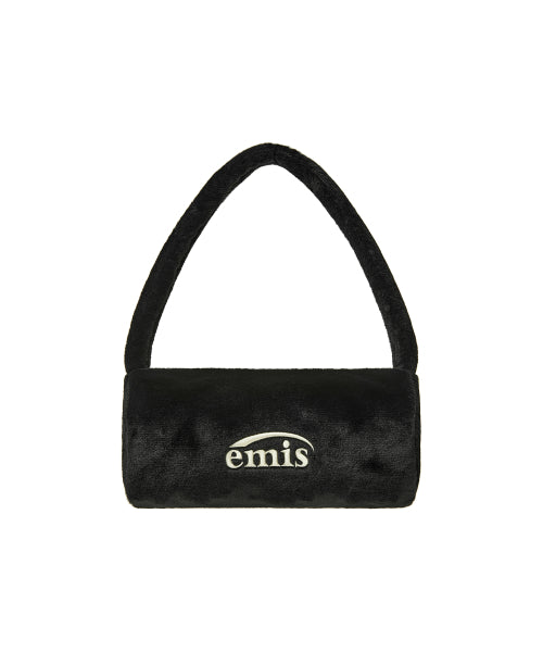 EMIS EMIS Fur Cylinder Bag Black