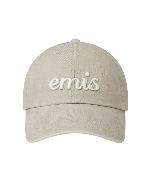 EMIS EMIS Vintage Pigment Ball Cap - Beige