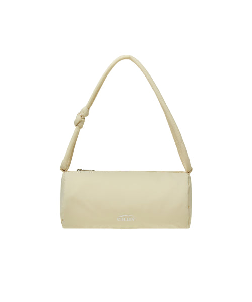 EMIS EMIS Puffer Barrel Bag - Beige