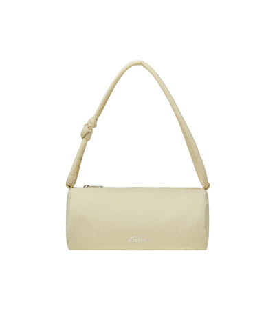EMIS Puffer Barrel Bag - Beige