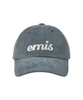 EMIS EMIS Applique Corduroy Ball Cap - Ash Blue