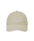 EMIS EMIS WHITE STITCH BALL CAP - LIGHT BEIGE