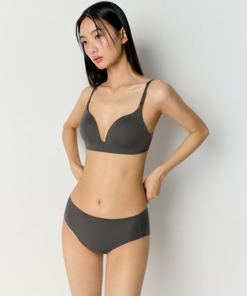 MUSINSA STANDARD WOMAN MUSINSA STANDARD WOMAN Women's Wireless Bra Gunmetal