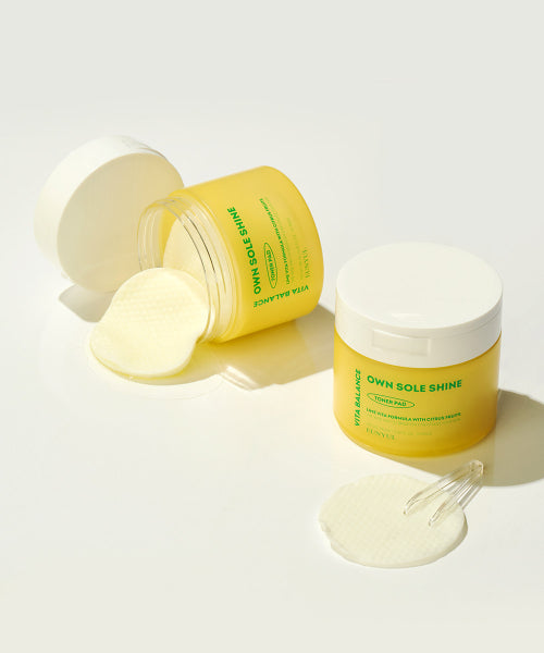 EUNYUL Vita Balance Own Sol Shine Toner Pads 70 sheets, 1 190ml