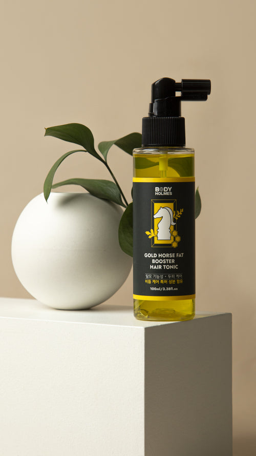 BODYHOLMES Gold Horse Oil Booster Hair Tonic