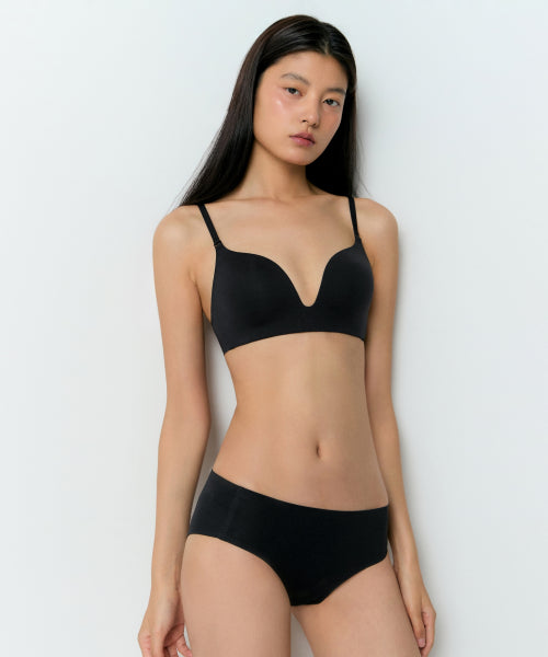 MUSINSA STANDARD WOMAN MUSINSA STANDARD WOMAN Women's Wireless Bra Black
