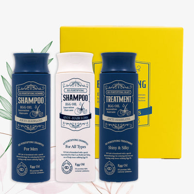 Porifying All Type Shampoo + Homme Shampoo + Treatment 3 Piece Set