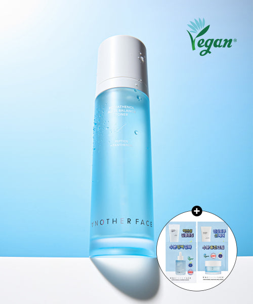 ANOTHERFACE Peptatenol moisture balance toner 120ml (+sample kit included)