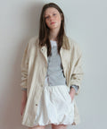 MUSINSA STANDARD WOMAN MUSINSA STANDARD WOMAN Women's Washed Cotton Hunting Jacket [Cream]