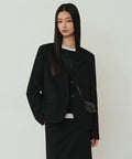 MUSINSA STANDARD WOMAN MUSINSA STANDARD WOMAN Women's Regular Fit Blazer [Black]