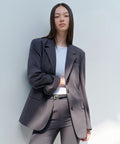 MUSINSA STANDARD WOMAN MUSINSA STANDARD WOMAN Women’s Oversized Blazer Gray