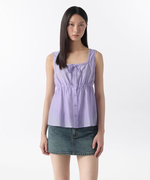 MUSINSA STANDARD WOMAN MUSINSA STANDARD WOMAN Sleeveless Top Lavender