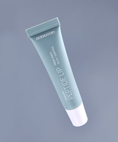 DERMATORY DERMATORY Hyaluronic Peptide Volume Lip Mask Balm + Key Ring Holder