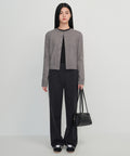 MUSINSA STANDARD WOMAN MUSINSA STANDARD WOMAN Slacks Charcoal Gray