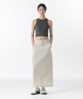 MUSINSA STANDARD WOMAN MUSINSA STANDARD WOMAN Cargo Maxi Skirt (Cream)