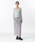 MUSINSA STANDARD WOMAN MUSINSA STANDARD WOMAN Cargo Maxi Skirt [Lavender]