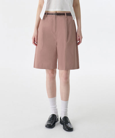 MUSINSA STANDARD WOMAN Women's Cotton Wide Bermuda Shorts (Size 27)