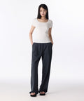 MUSINSA STANDARD WOMAN MUSINSA STANDARD WOMAN Slacks Wide Banding [Iron Gray]