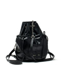 MATIN KIM MATIN KIM Backpack with Draw String Ribbon in Black