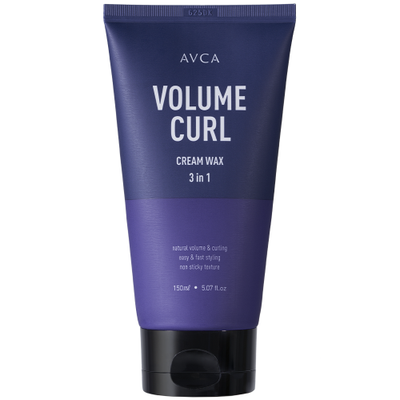 AVCA 3 in 1 Volume & Curl Cream Wax 150ml