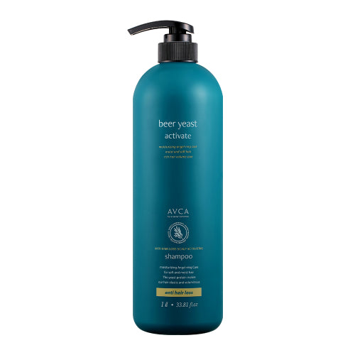 AVCA [Abca] Brewer's Yeast Scalp Care Hair Loss Symptom Relief Shampoo Tea Tree Scent 1000ml