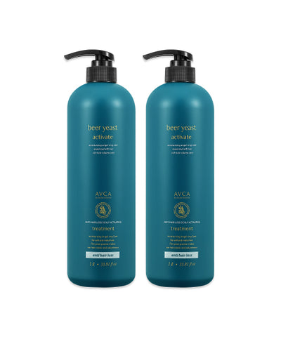 Brewer's Yeast Scalp Care Large Capacity Hair Loss Symptom Relief Treatment 1,000ml x 2