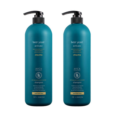 [Abca] Brewer's Yeast Scalp Care Hair Loss Symptom Relief Shampoo Ylang Ylang Scent 1000ml x 2