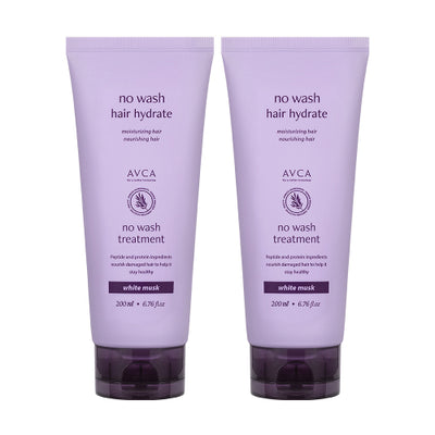 AVCA No-wash Treatment Hair Pack White Musk 200ml