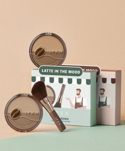 IPKN Latte in the mood shading + brush special set
