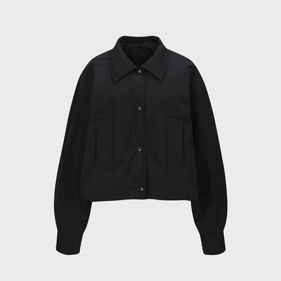 BLOUSON JACKET BLACK (W23OT006BK)