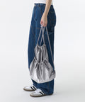 MUSINSA STANDARD WOMAN MUSINSA STANDARD WOMAN Women's Shiny Jimsack Silver