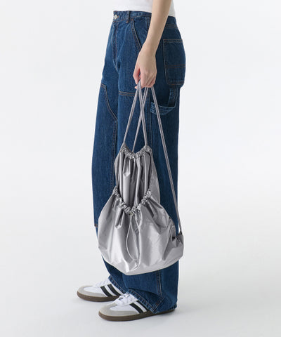 MUSINSA STANDARD WOMAN Women's Shiny Jimsack Silver