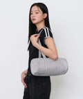 MUSINSA STANDARD WOMAN MUSINSA STANDARD WOMAN Women's Nylon Cylinder Bag [Light Gray]