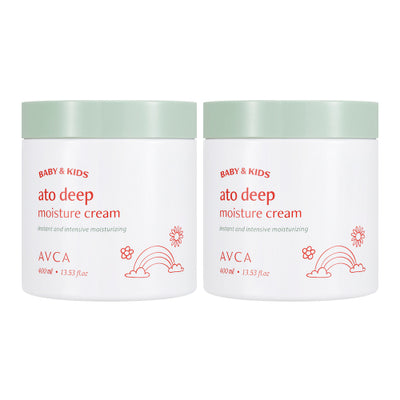 [Abca] Baby & Kids Ato High Moisturizing Cream 400ml 2pcs