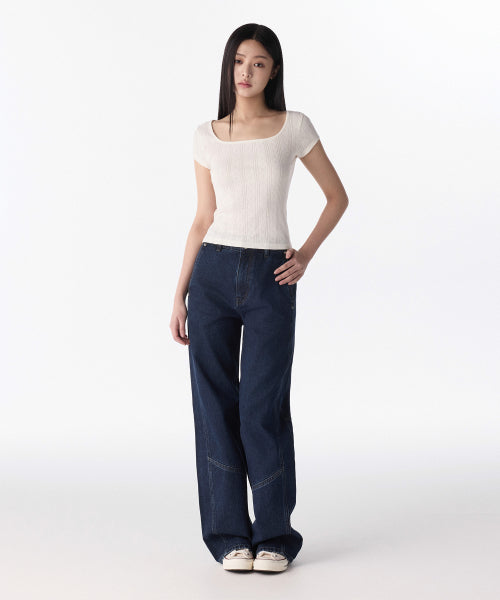 MUSINSA STANDARD WOMAN MUSINSA STANDARD WOMAN Women's Denim Pants Regular Fit