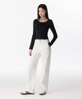 MUSINSA STANDARD WOMAN MUSINSA STANDARD WOMAN Women's Denim Pants [White]