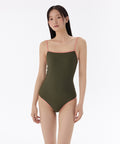 MUSINSA STANDARD WOMAN MUSINSA STANDARD WOMAN Women's One-Piece Swimsuit Khaki