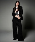 MUSINSA STANDARD WOMAN MUSINSA STANDARD WOMAN Slacks Low Waist [Black]