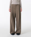 MUSINSA STANDARD WOMAN MUSINSA STANDARD WOMAN Slacks Low Waist Deep Tuck Dusty Beige