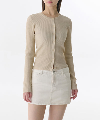 MUSINSA STANDARD WOMAN Cardigan Light Beige
