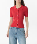 MUSINSA STANDARD WOMAN MUSINSA STANDARD WOMAN Women's Cardigan Red